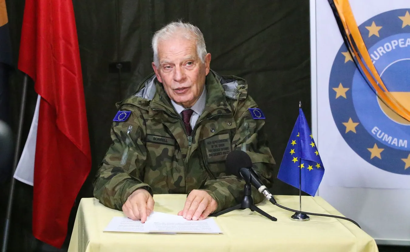 Ostre słowa Borrella o atakach rakietowych Rosji: Barbarzyństwo