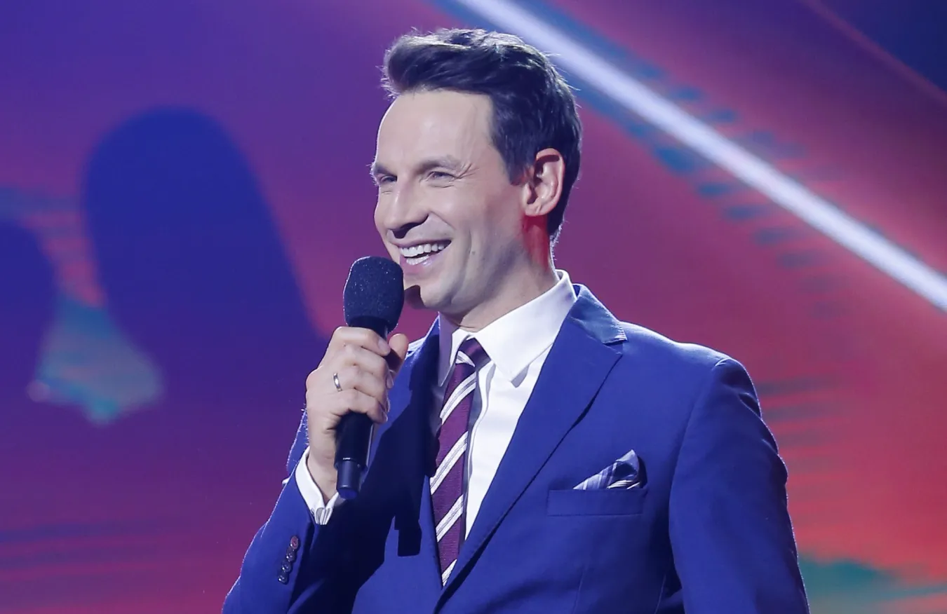 Tomasz Wolny o ślubie: Miałem stres, czy ona przyjdzie. Jego żona to dziennikarka TVN24