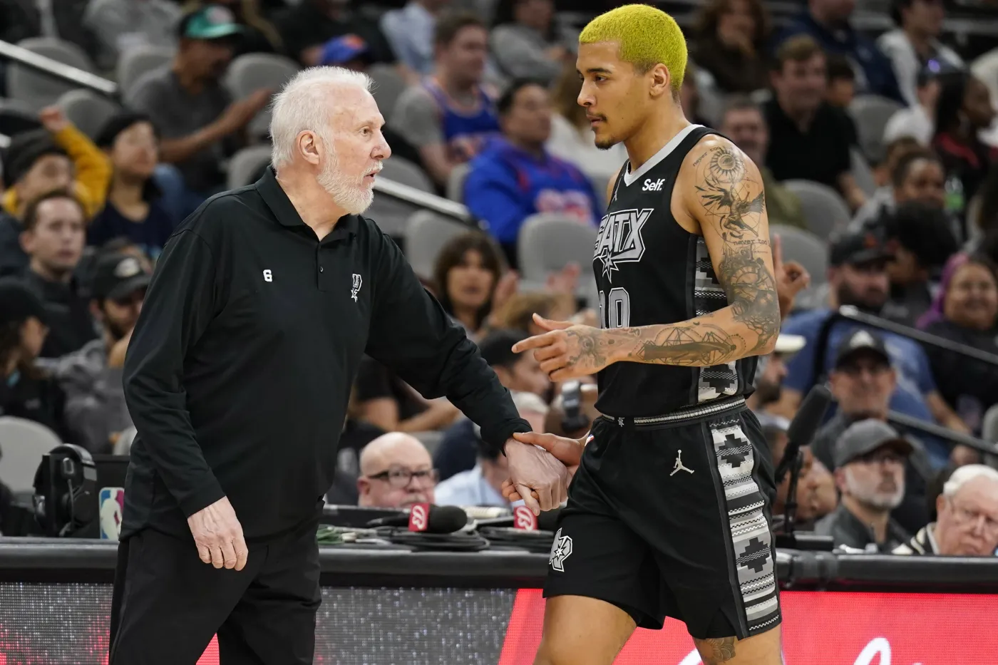 Sochan o tym meczu będzie chciał zapomnieć. Ani razu nie trafił do kosza [WIDEO]