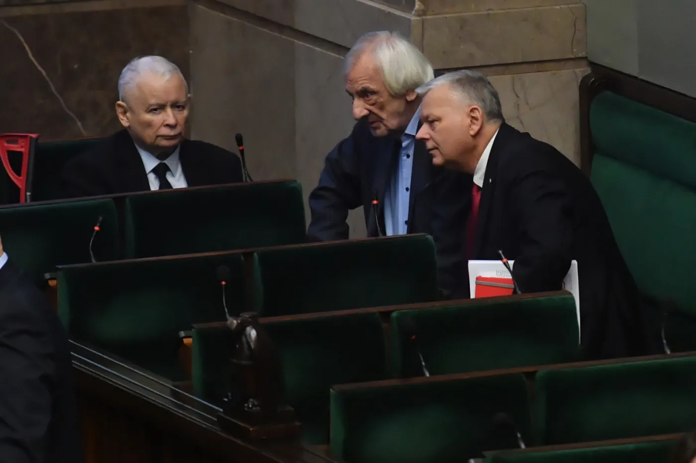 Jarosław Kaczyński, Ryszard Terlecki, Marek Suski