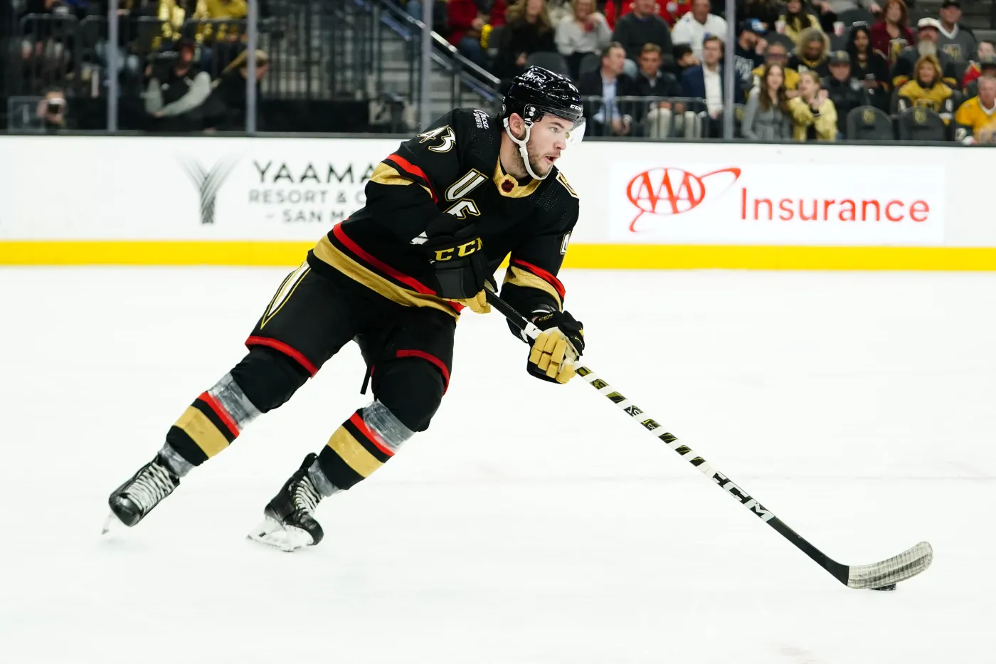 Pięć goli hokeistów Vegas Golden Knights w trzeciej tercji