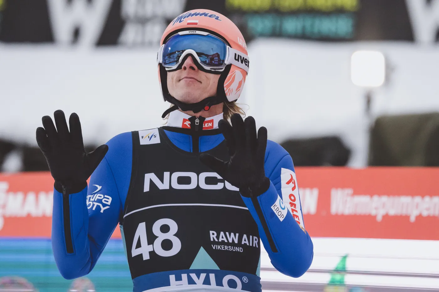 PŚ w skokach: Kubacki najlepszy z Polaków w Vikersund. Wygrał Granerud