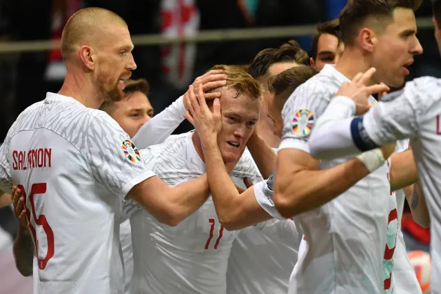 Polska - Albania. Zobacz gola, który dał nam pierwsze punkty w el. ME 2024 [WIDEO]