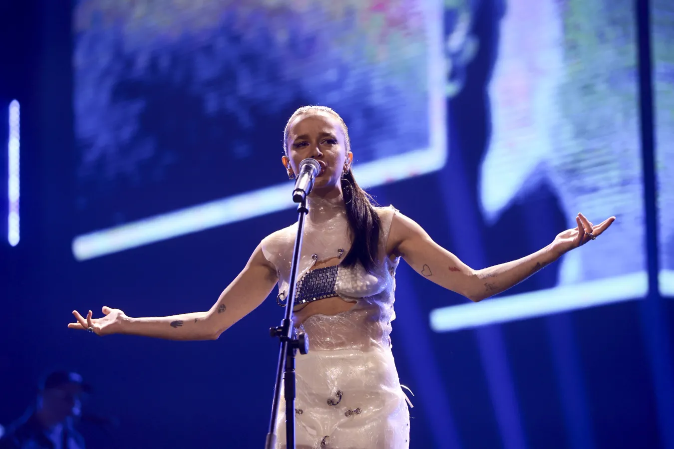 Fryderyki 2023. Monika Brodka zaliczyła wpadkę i błyszczała kreacją