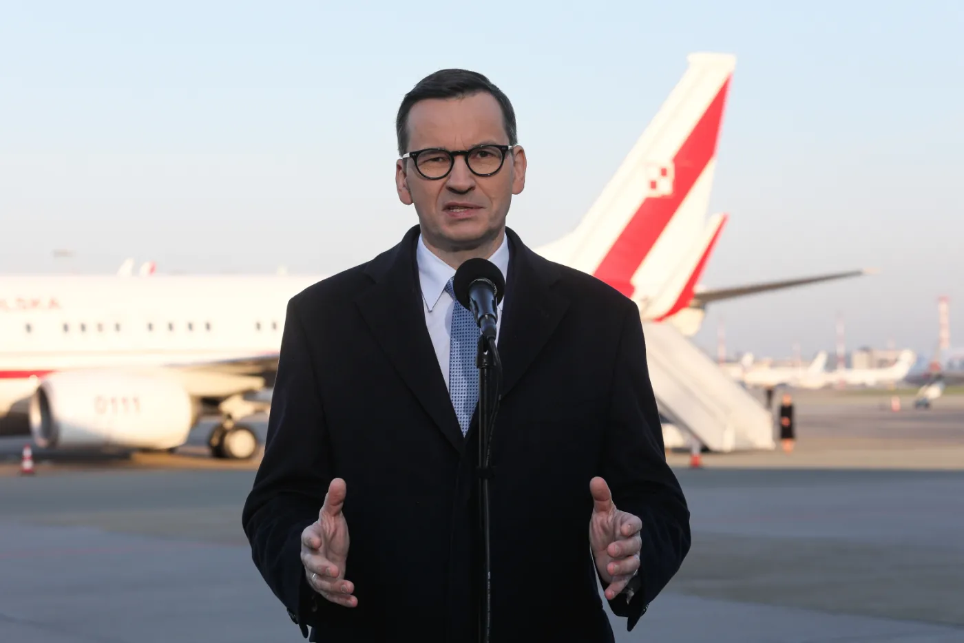 Morawiecki leci do USA. "Niektórzy przywódcy Zachodu śnią o współpracy z Rosją"