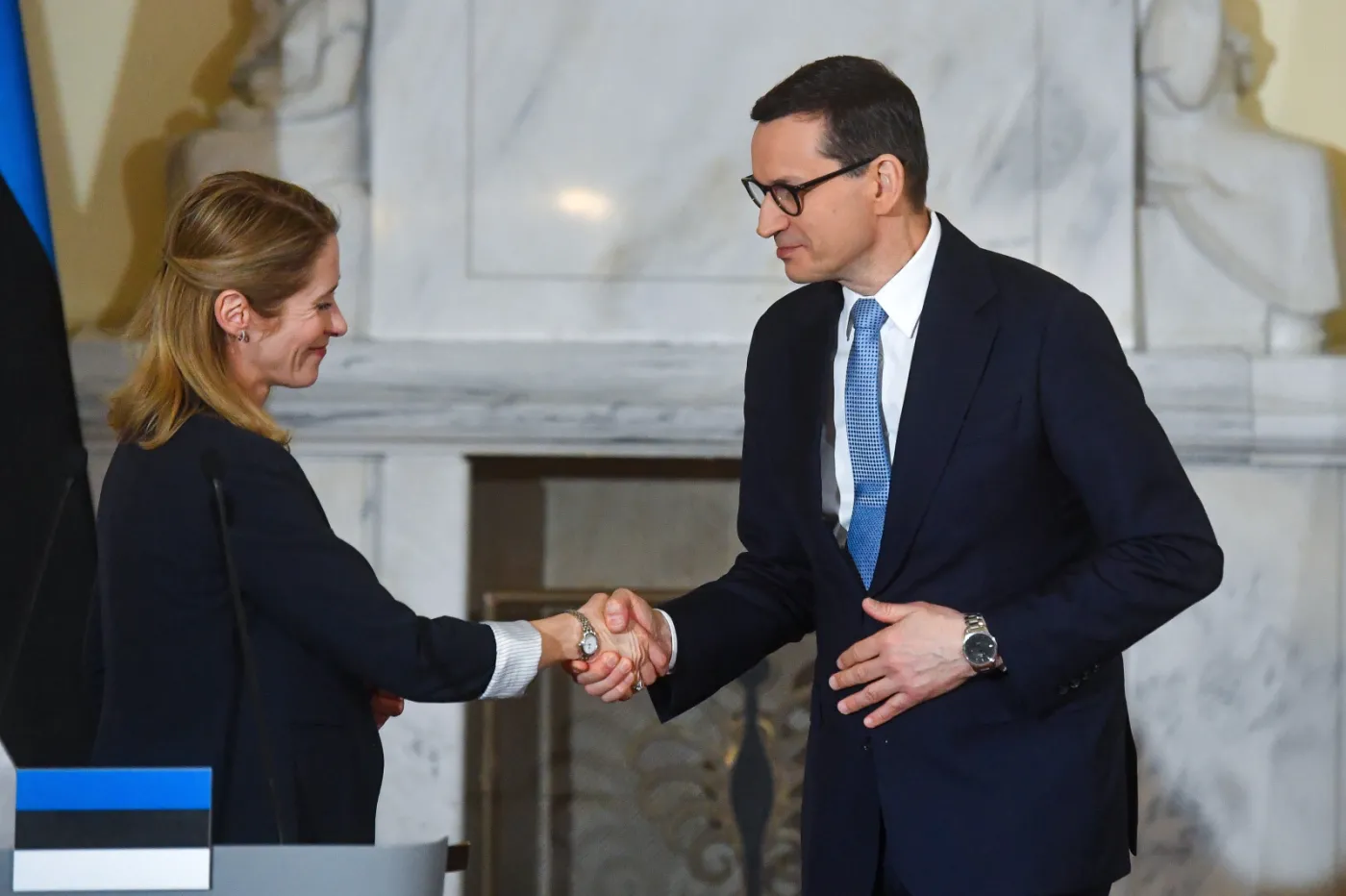 Morawiecki: Polska i Estonia są położone zbyt blisko Rosji, by pozwolić sobie na neutralność