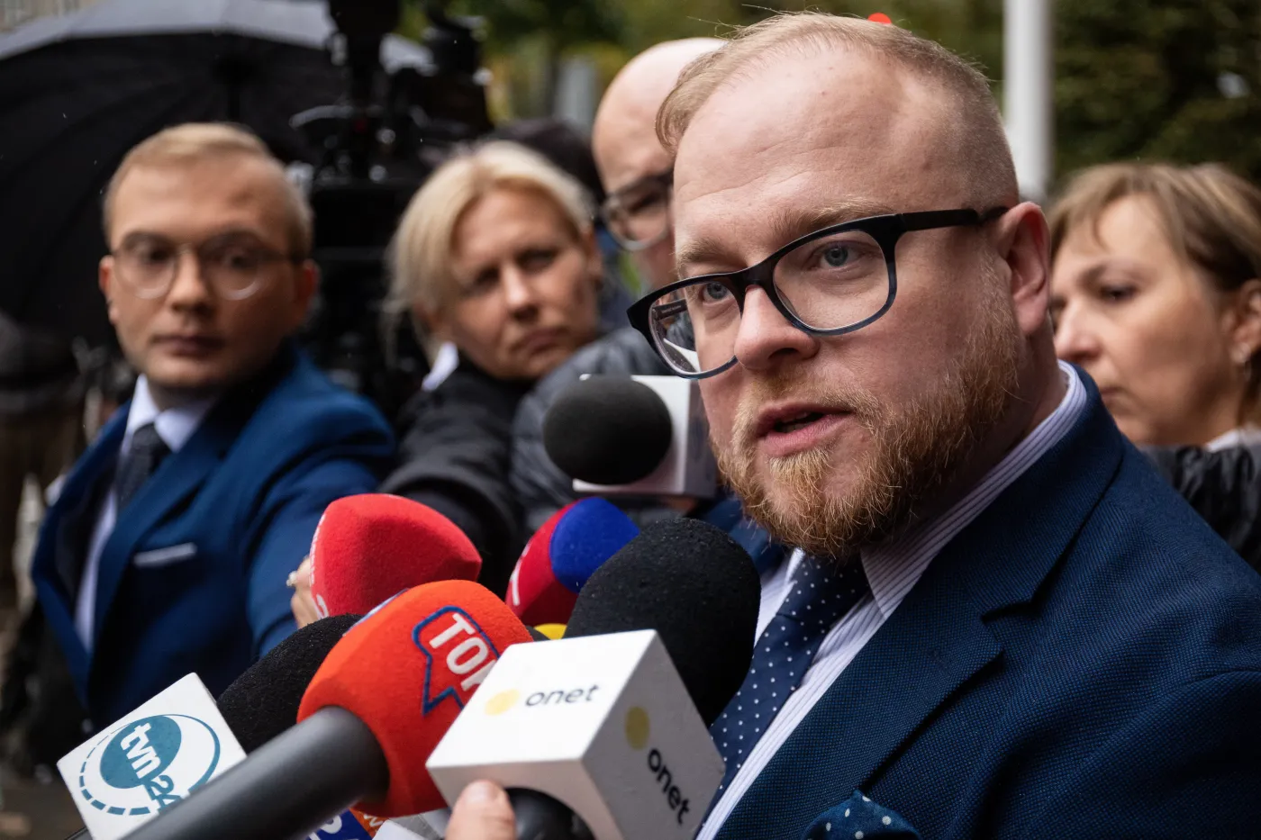 Rzecznik MSZ Łukasz Jasina bezterminowo zawieszony. Chodzi o słowa o Wołyniu