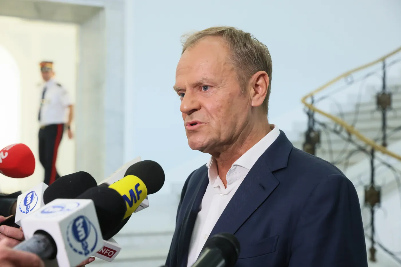 Jest komentarz Tuska. "Widzieliście dzisiaj tchórzy..."