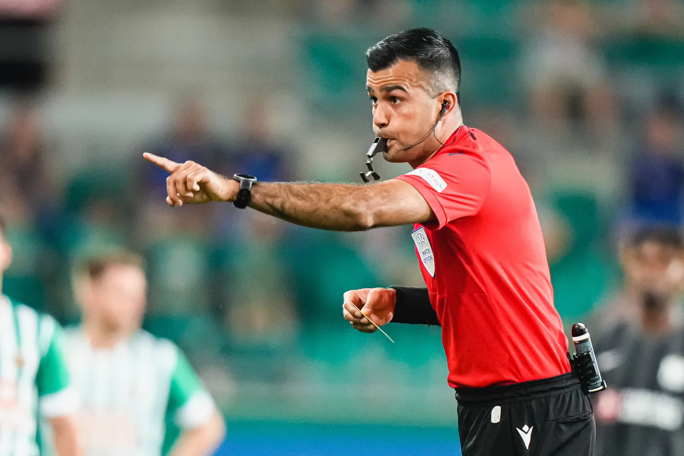 Sędzia piłkarski z wyróżnieniem Centrum Pokojowego Nobla