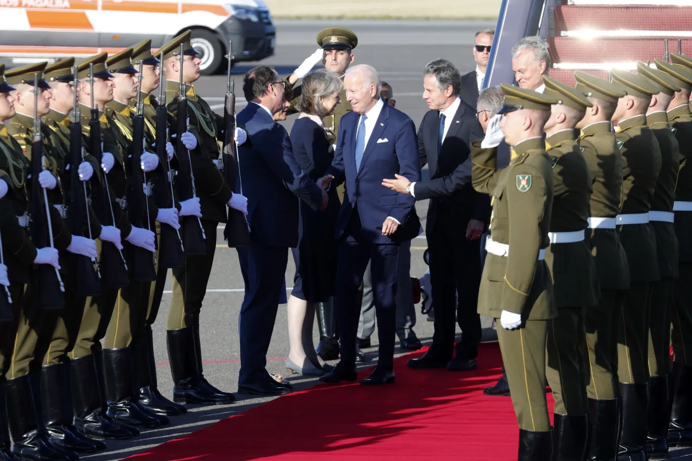 Prezydent Joe Biden na szczycie NATO w Wilnie
