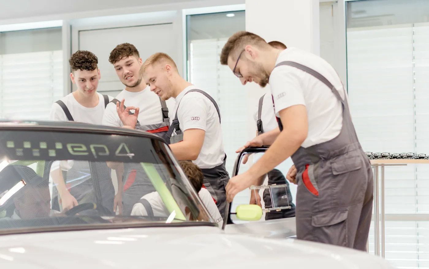 Praktykanci z Audi Neckarsulm zaskoczyli projektem: nowe wcielenie klasyka