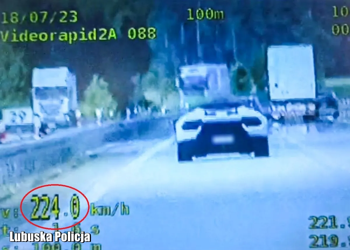 Miał odstawić Lamborghini szefowi. Policja nie miała litości