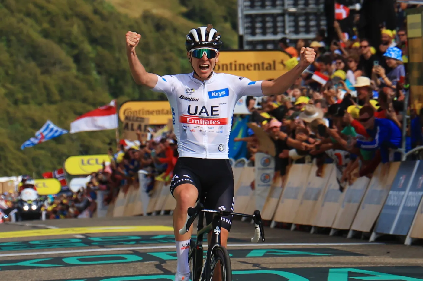 Pogacar wygrał 20. etap Tour de France. Vingegaard przypieczętował zwycięstwo w wyścigu