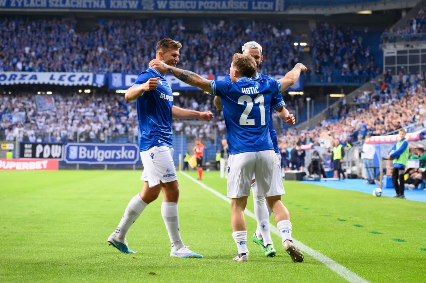 Pewna wygrana Lecha Poznań w Lidze Konferencji [WIDEO]