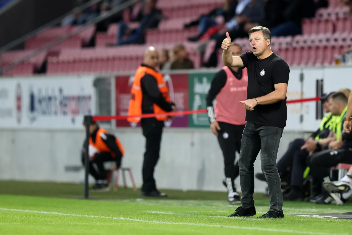 Kosta Runjaic: Z tym wynikiem da się żyć. Awans jest realny