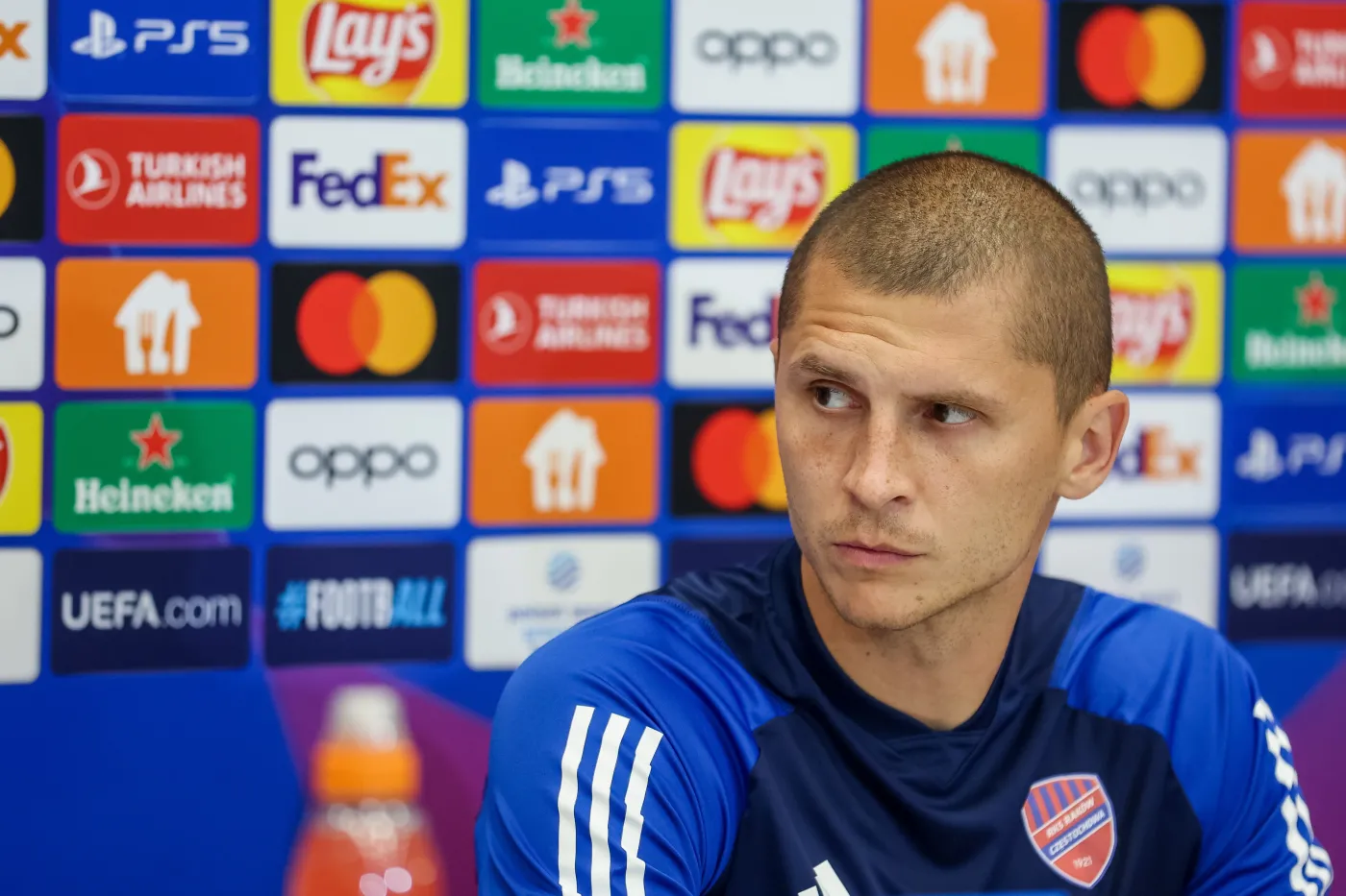 Trener Rakowa Dawid Szwarga