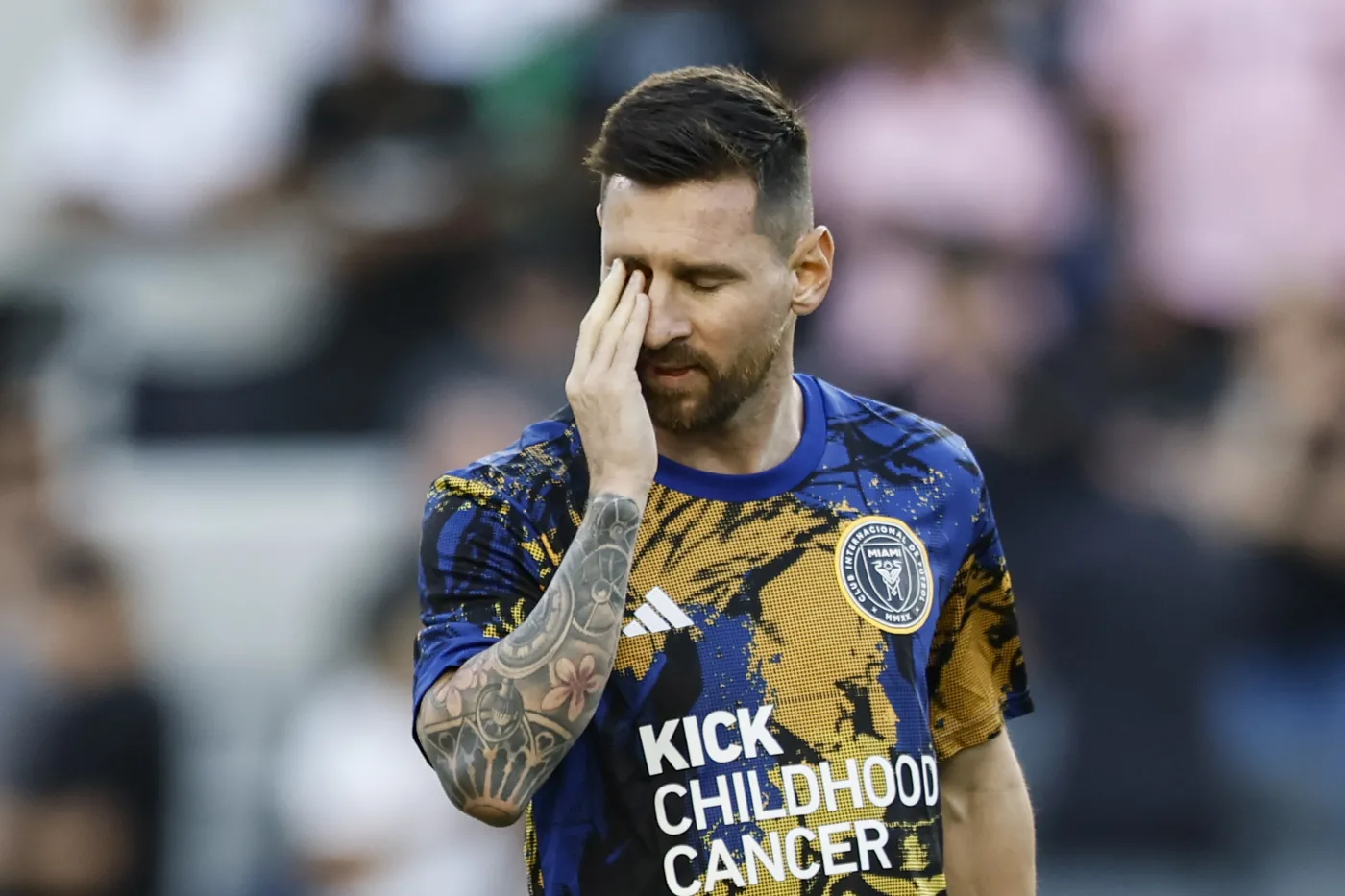 Lionel Messi zaatakowany w Los Angeles. W jego kierunku poleciała butelka [WIDEO]