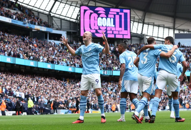 Manchester City z kompletem zwycięstw, Erling Haaland strzelił 8. gola w sezonie