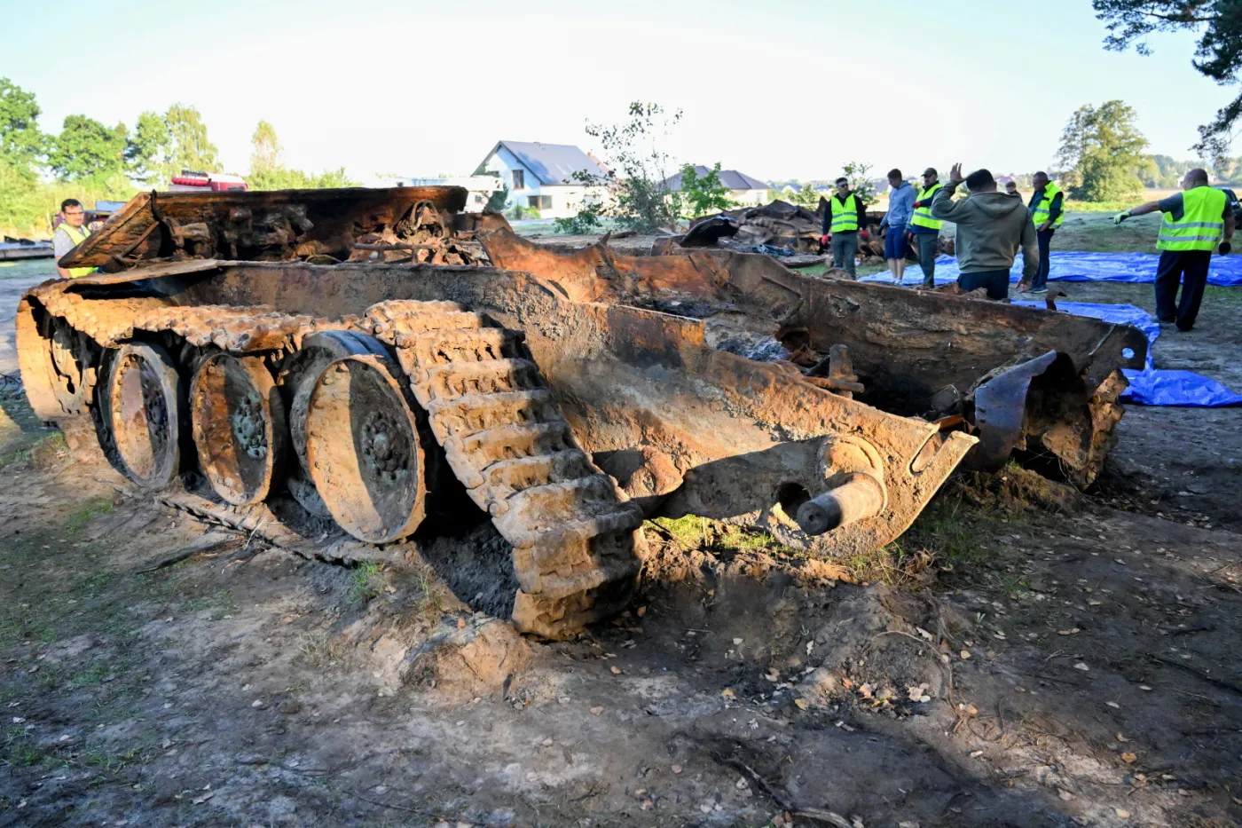 Wrak niemieckiego czołgu Bergepanther trafił do Muzeum Wojska Polskiego. "Absolutny unikat"