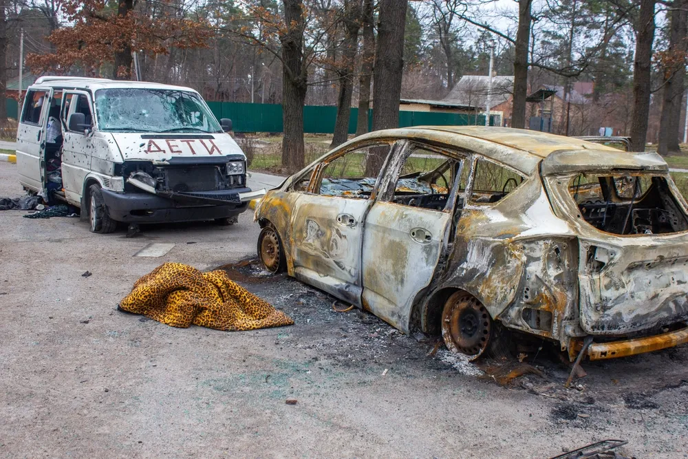 "Zostawili góry trupów w Buczy, Irpieniu, Borodziance". Za te słowa byłemu deputowanemu grozi dziesięć lat...