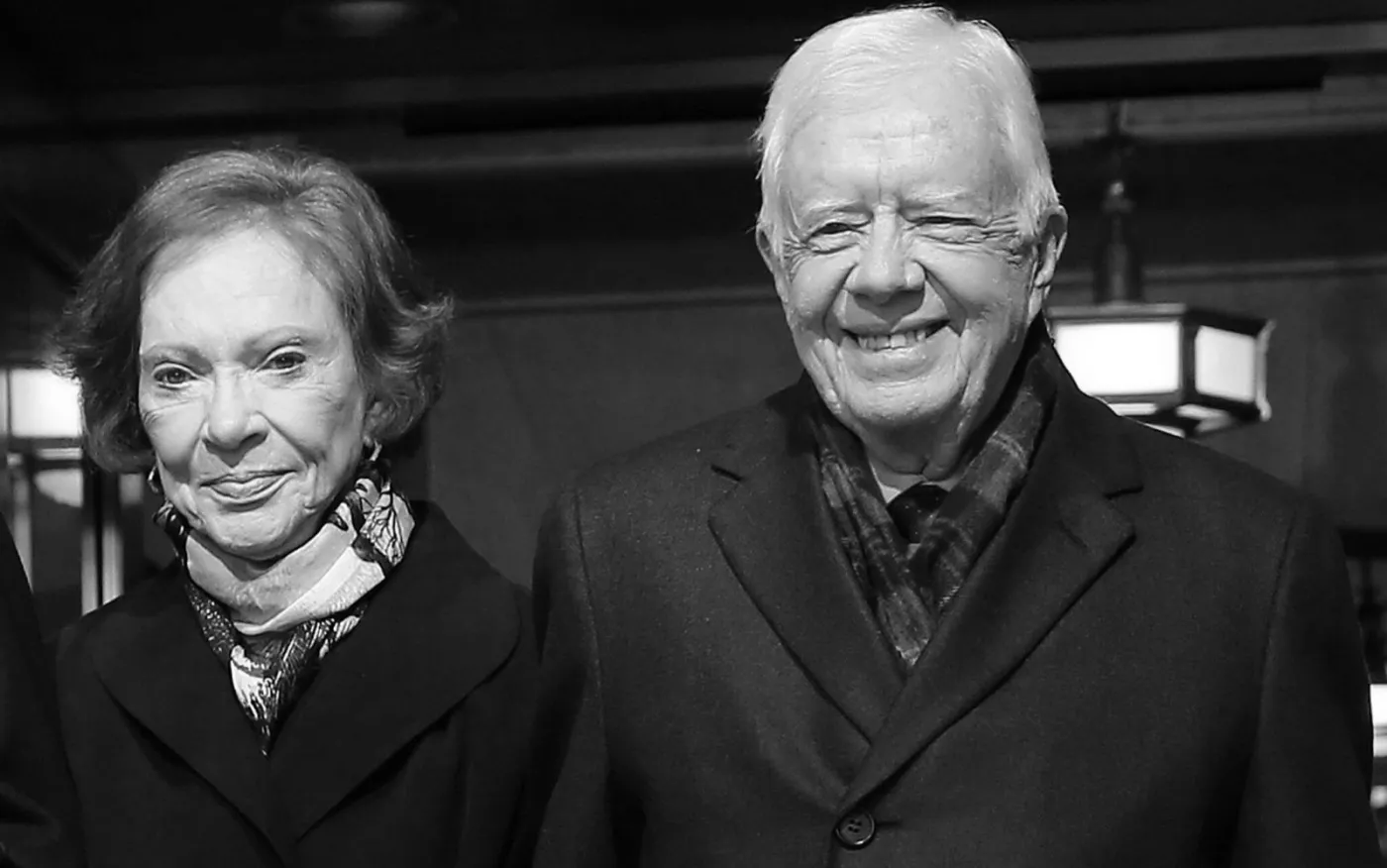 Rosalynn Carter i były prezydent Jimmy Carter 