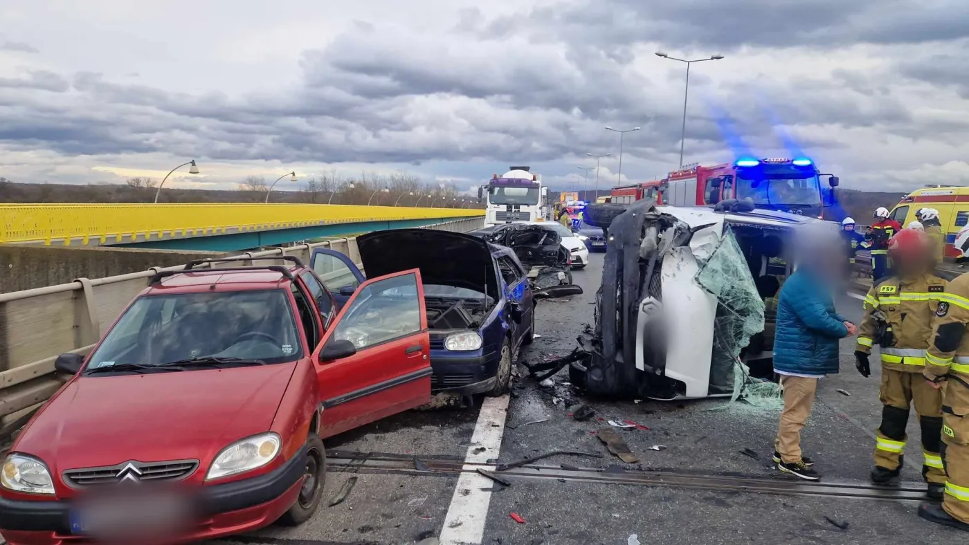 wypadek kraków autostrada A4