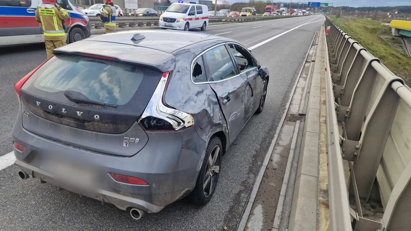 wypadek kraków autostrada A4