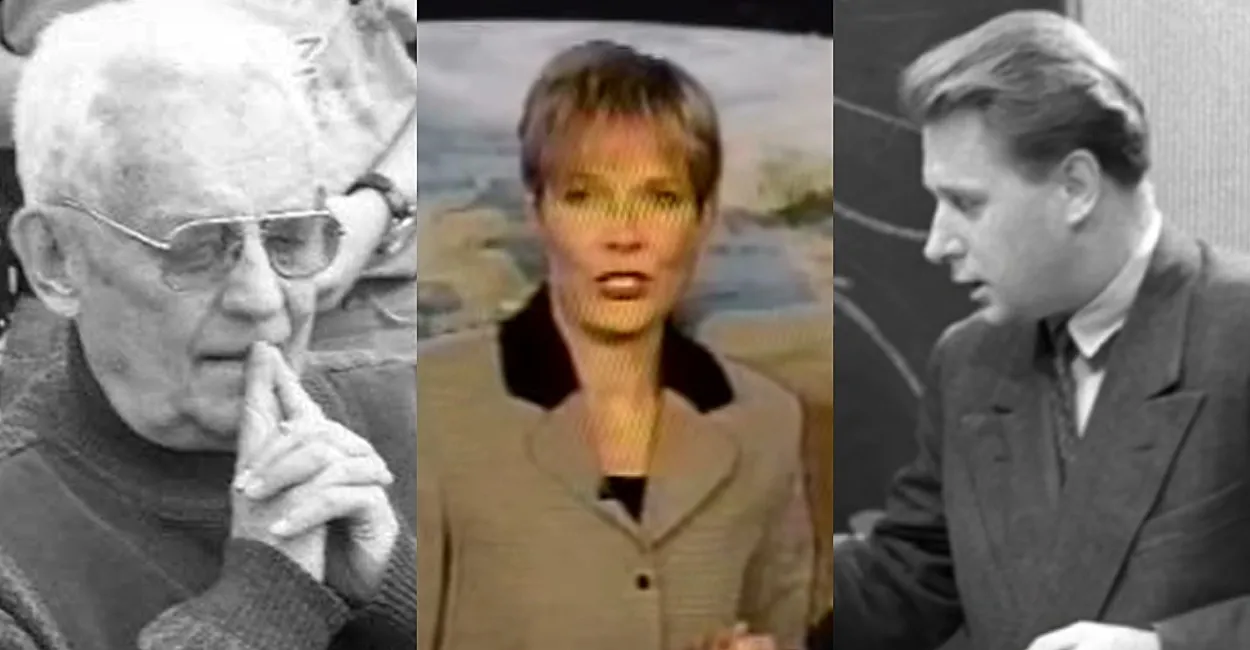 Kultowe pogodynki PRL. Gwiazdy, którym wierzono bezgranicznie [FOTO]