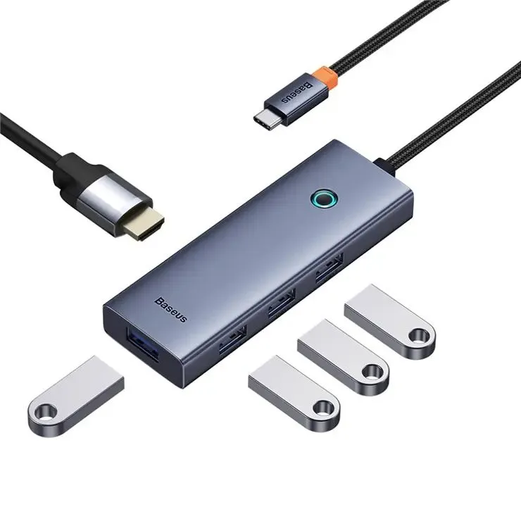 Baseus  UltraJoy Series BS-OH110 5w1, lekarstwo na za mało portów USB w laptopach [RECENZJA]