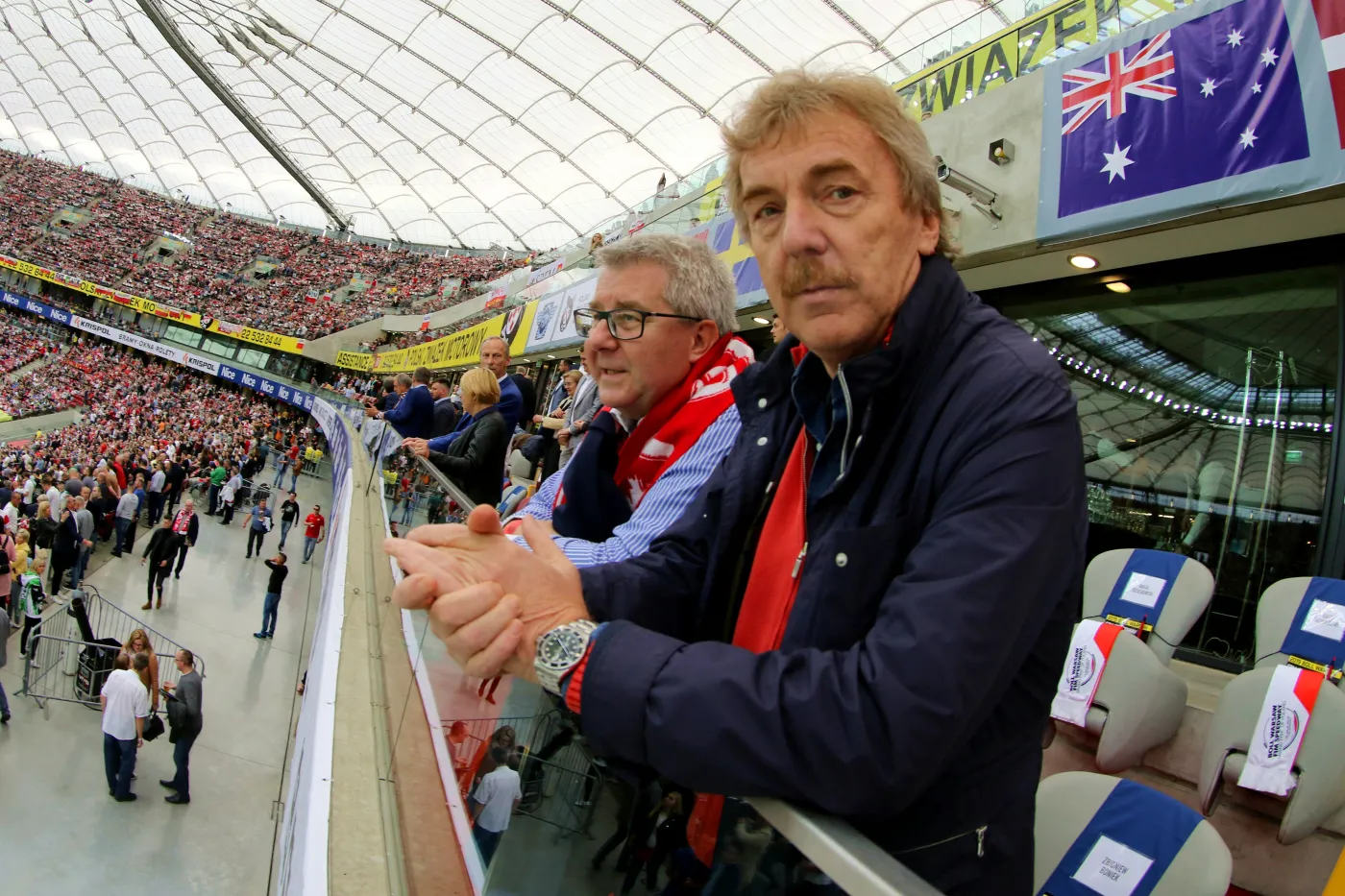 Ryszard Czarnecki i Zbigniew Boniek