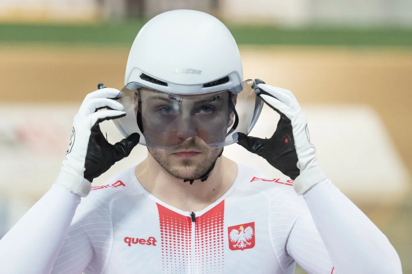 ME w kolarstwie torowym. Srebrny medal Mateusza Rudyka w keirinie