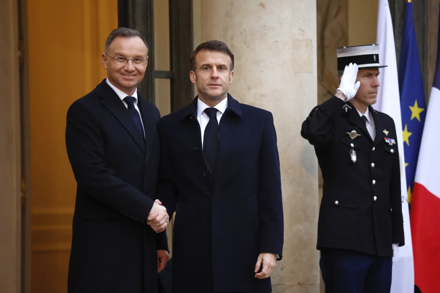 Prezydenci: Andrzej Duda i Emmanuel Macron