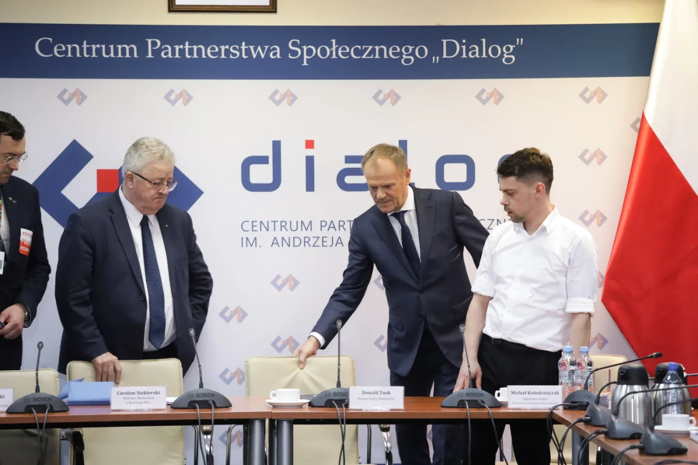 Rolniczy szczyt. Część uczestników wyszła ze spotkania z premierem Tuskiem