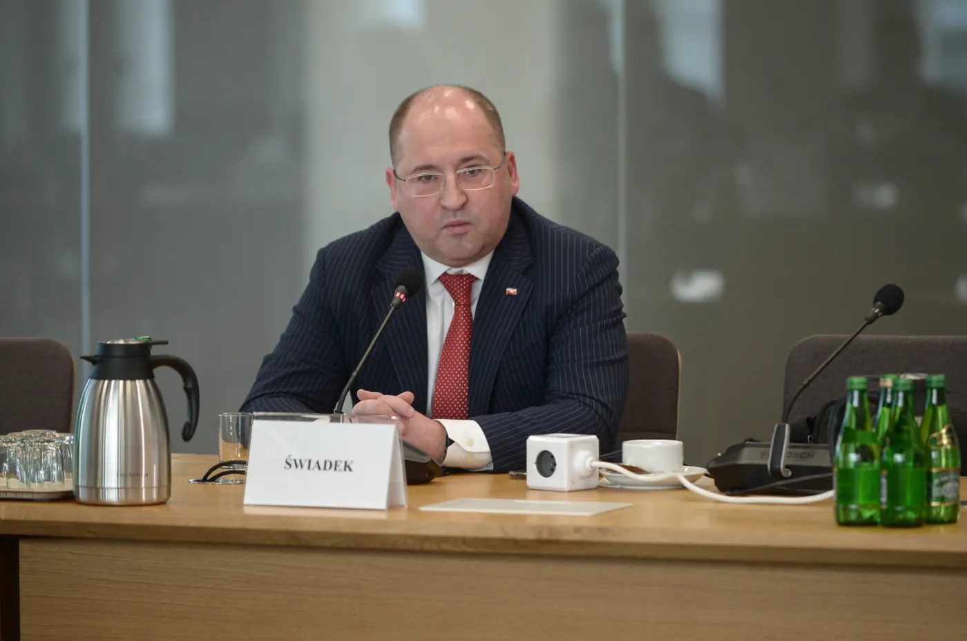 Bielan przed komisją opowiedział o wieczornej rozmowie z Jarosławem Kaczyńskim