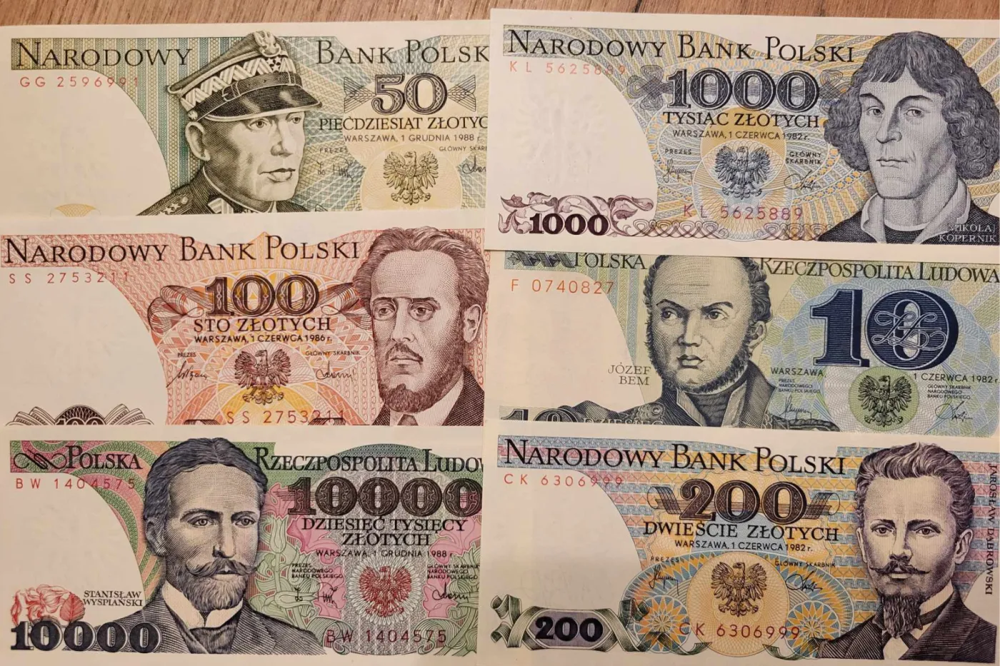 Banknoty PRL