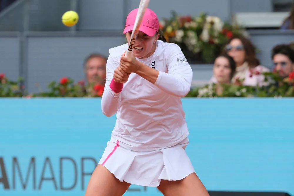 Iga Świątek zmierzyła się na korcie z gwiazdą światowego kina