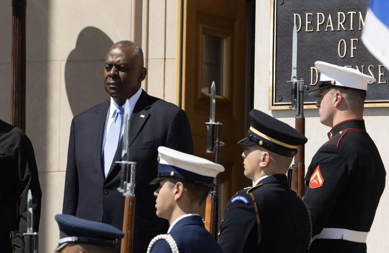 US Defense Secretary Austin hosts Israeli Defense Minister Gallant at the Pentagon