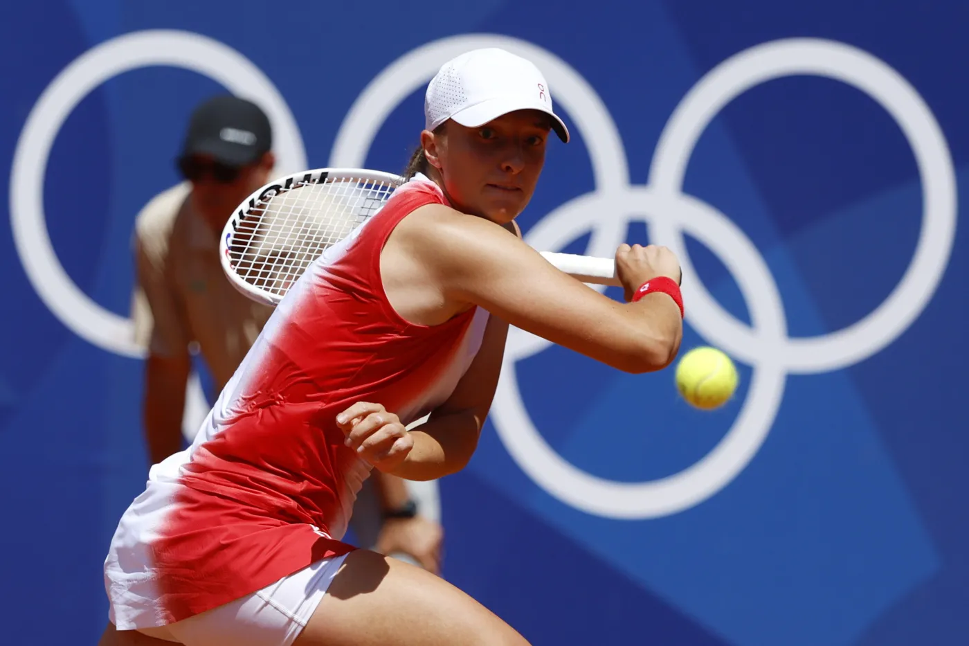 Iga Świątek w półfinale igrzysk olimpijskich w Paryżu. Rywalka poddała mecz