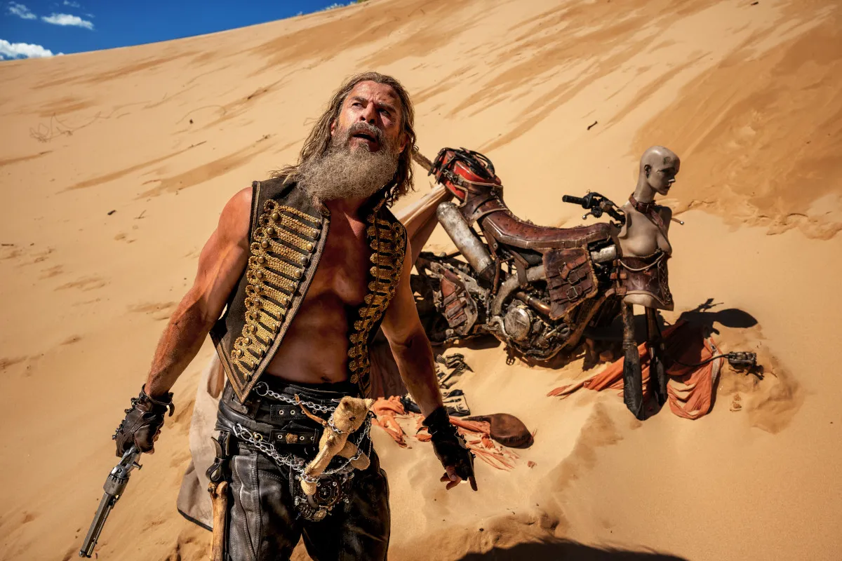 Chris Hemworth w filmie "Furiosa: Saga Mad Max"