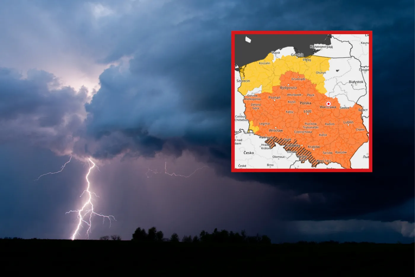  IMGW ostrzega: Upał, potężne burze i podtopienia