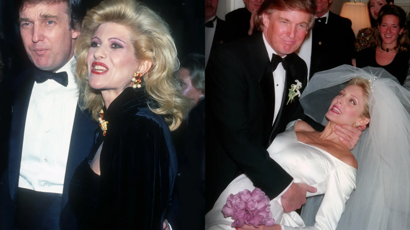 Żony Donalda Trumpa: Ivana Trump i Marla Maples