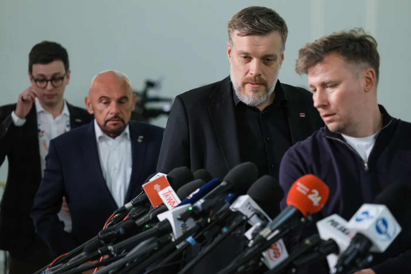 Adrian Zandberg, Alfred Bujara, Michał Lewandowski