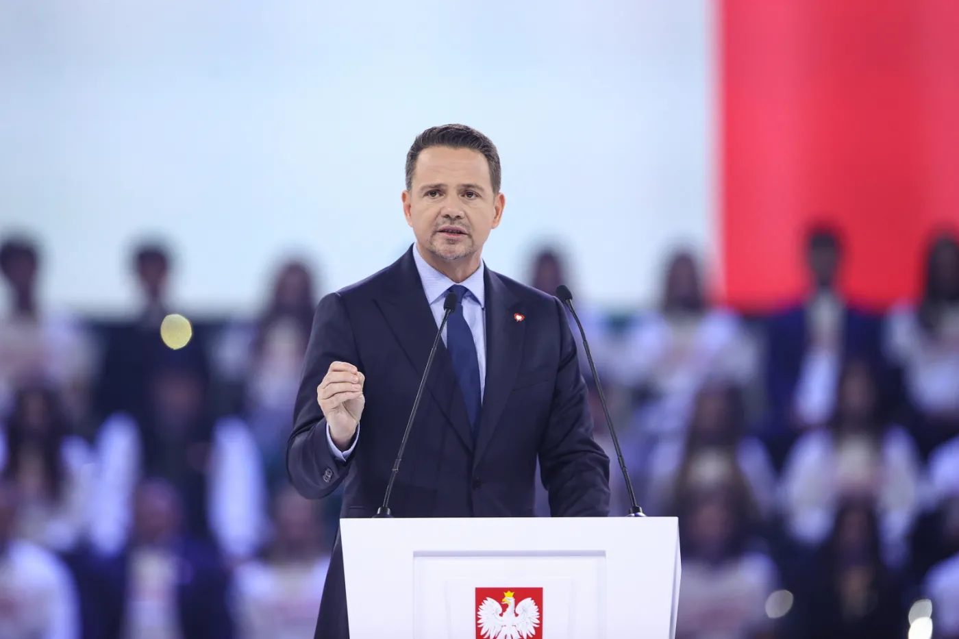 Rafał Trzaskowski: Prezydent nie powinien tylko prężyć muskułów na siłowni