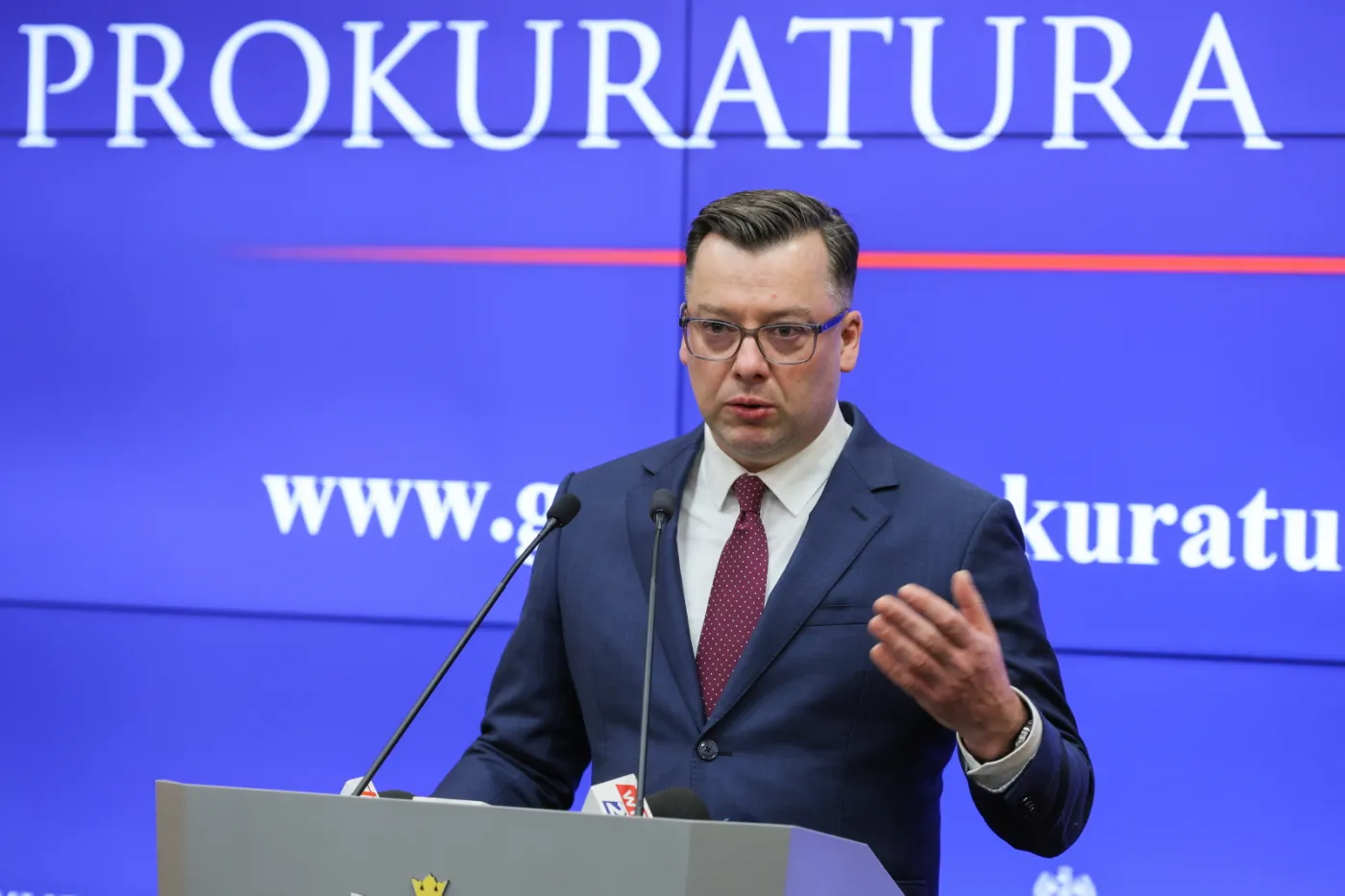 Rzecznik Prokuratury Krajowej Przemysław Nowak 