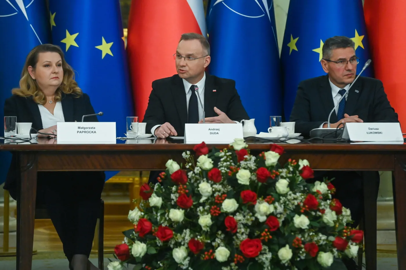 Afera na posiedzeniu RBN. "Tylko Błaszczak nie zrozumiał"