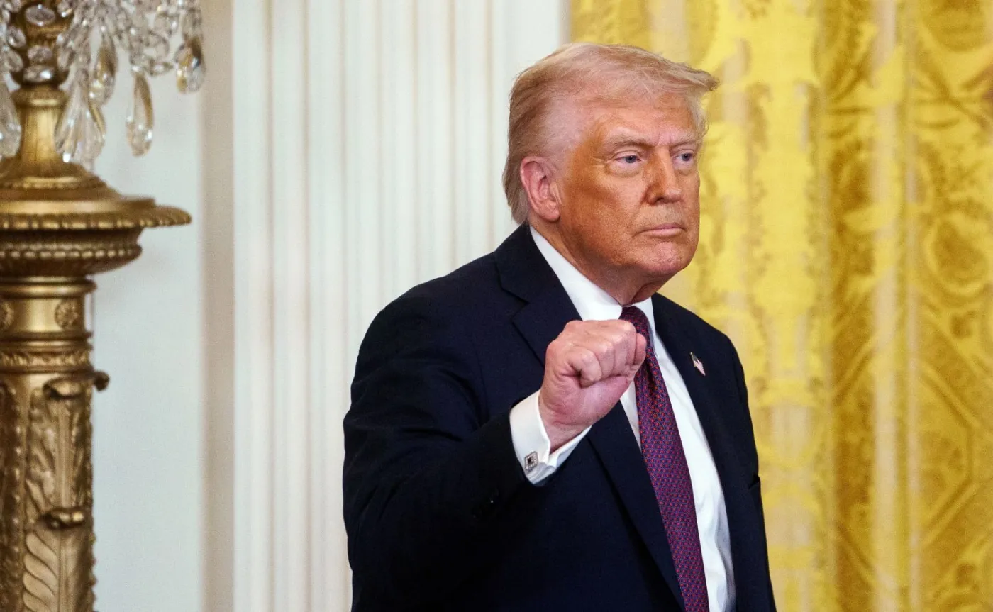 Trump bagatelizuje aferę w Białym Domu. "To tylko potknięcie"