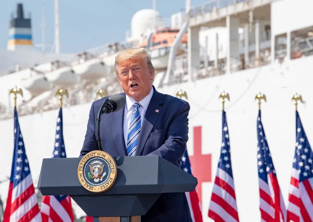 Część Amerykanów mówi Donaldowi Trumpowi "nie