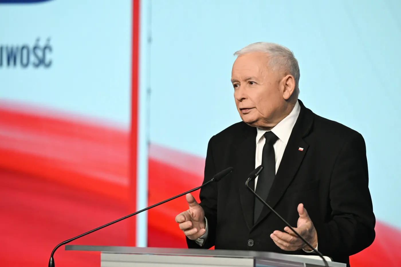 Polskie wojska w Ukrainie? Kaczyński komentuje słowa generała Kelloga