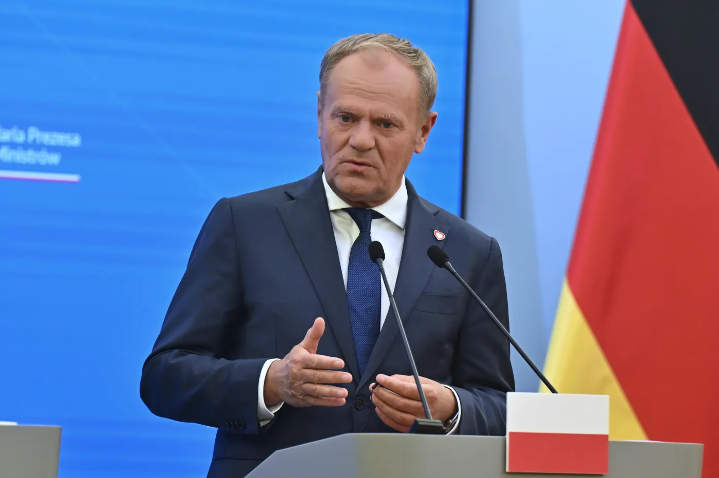 Niemcy rozczarowane Tuskiem. "Nie powstrzymał antyniemieckiej fali"