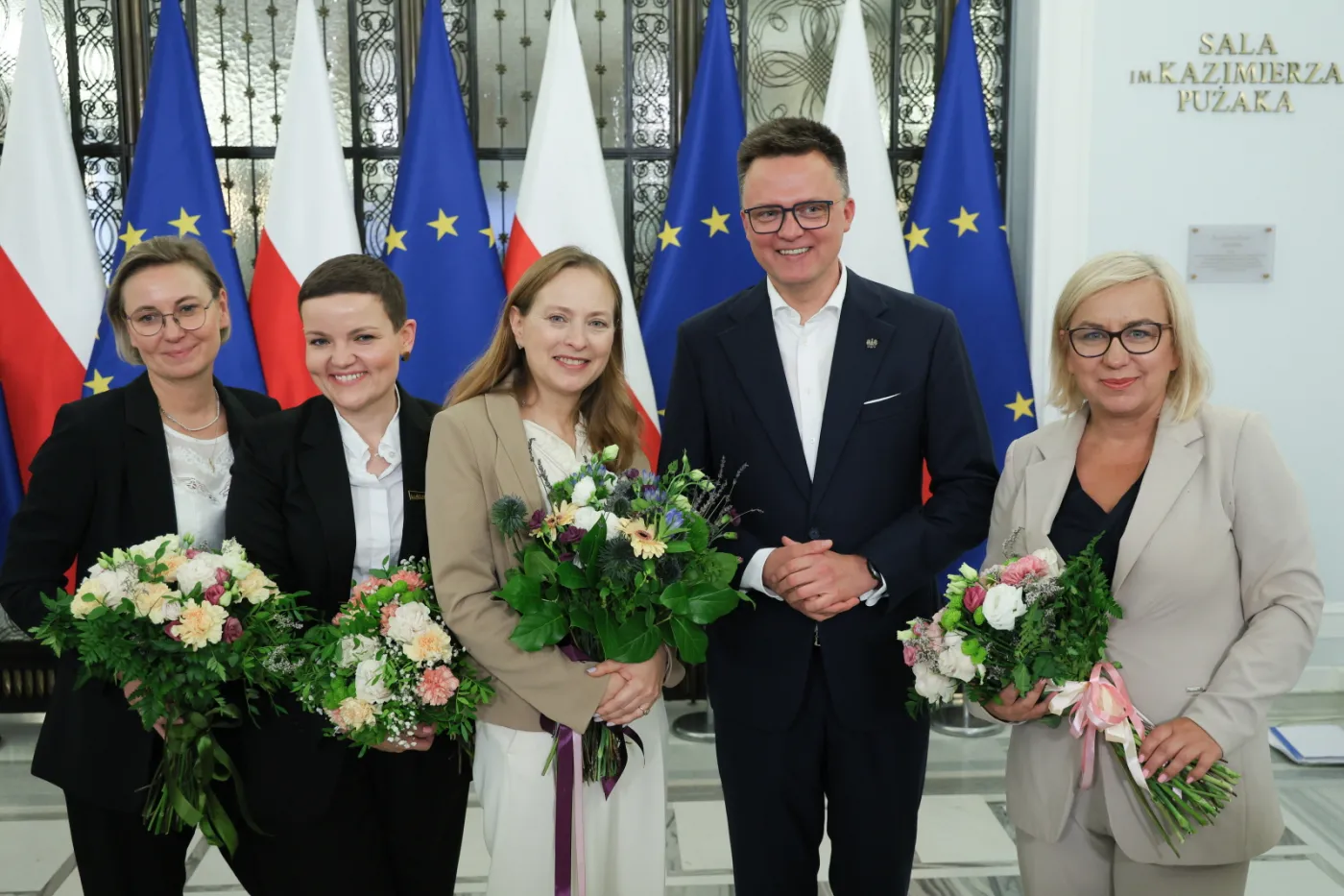 Szymon Hołownia, Paulina Hennig-Kloska, Marta Cienkowska, Katarzyna Pełczyńska-Nałęcz, Adriana Porowska